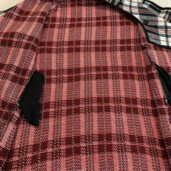 Blu Pepper Plaid Coat Size Large - Picture 13 of 17